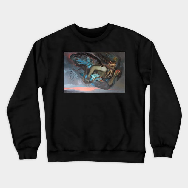 Armaros Nephilim Crewneck Sweatshirt by Fosco-Culto